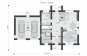 Одноэтажный дом с гаражом, мансардой и просторной гостиной. Rg5896 План2